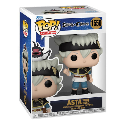 Black Clover: POP! Animation - Figur Asta w/Nero - 9cm