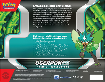 Pokémon: Ogerpon ex - premium collection - DE