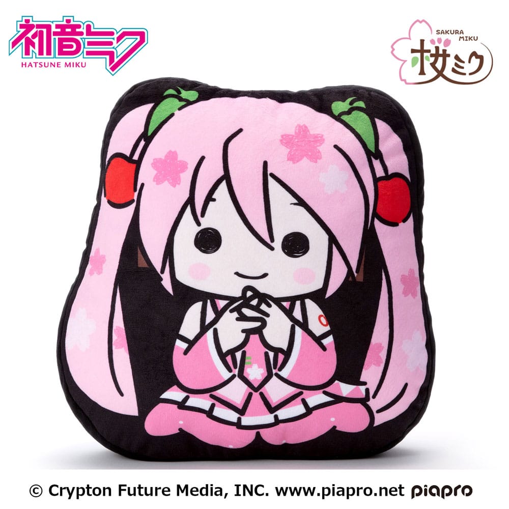 Hatsune Miku: 2D Plüschfigur Sakura Miku - 34cm