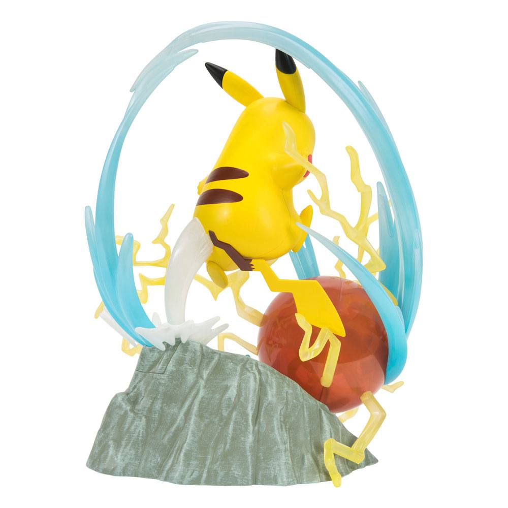 Pokémon: 25. Jubiläum Deluxe Statue mit Leuchtfunktion - Pikachu - 33cm