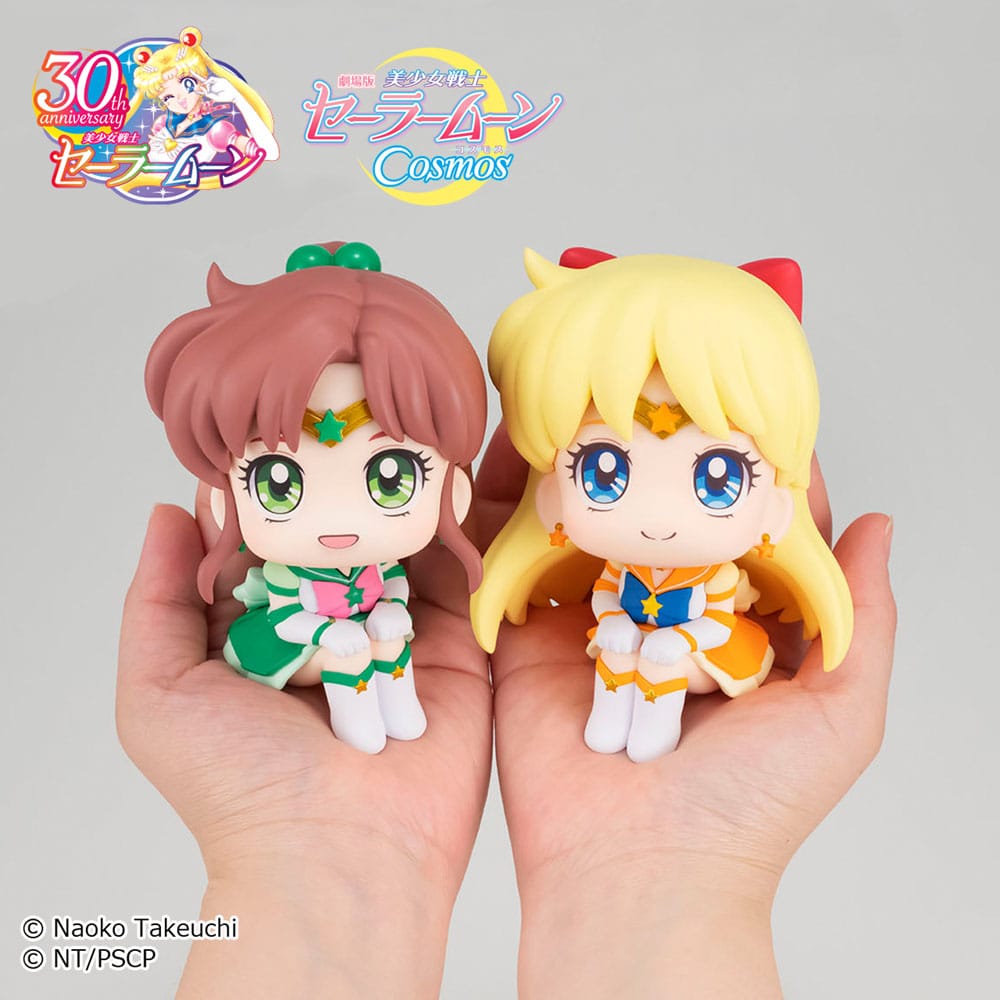 Sailor Moon: Cosmos Look Up - Statue Eternal Sailor Jupiter & Eternal Sailor Venus - 11cm