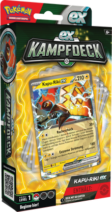 Pokémon: Kapu-Riki ex - Battle Deck - DE