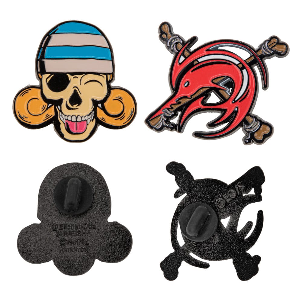 One Piece: Ansteck-Pins 2er-Pack - Nami & Arlong