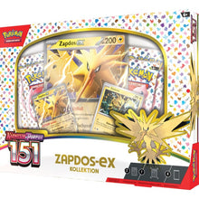 Pokémon - Karmesin & Purpur 151 - Zapdos-ex Kollektion