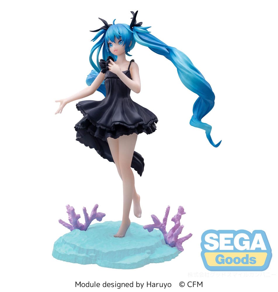 Hatsune Miku Luminasta: Statue Hatsune Miku Deep Sea Girl - 18cm