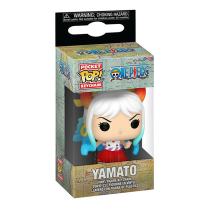 One Piece POP! Vinyl Schlüsselanhänger - Yamato - 4cm