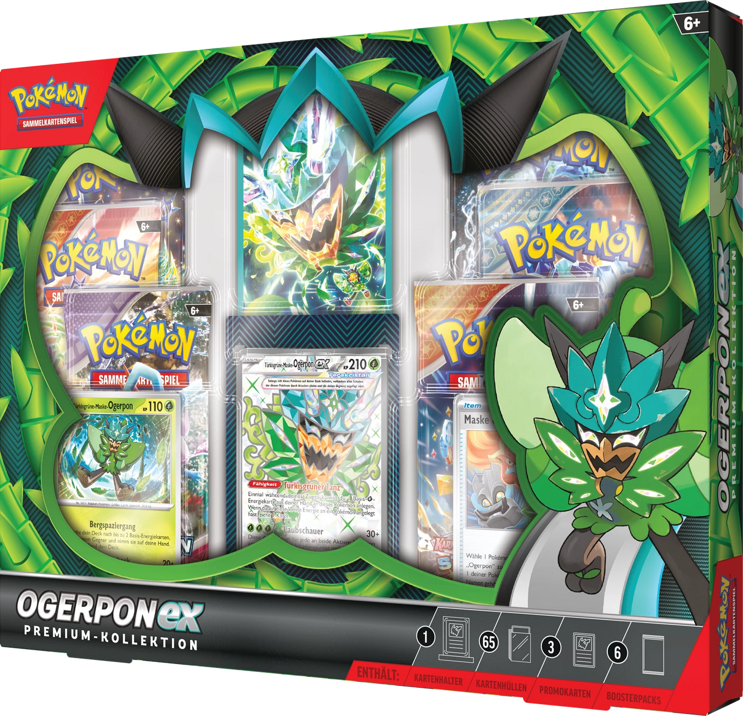 Pokémon: Ogerpon ex - premium collection - DE
