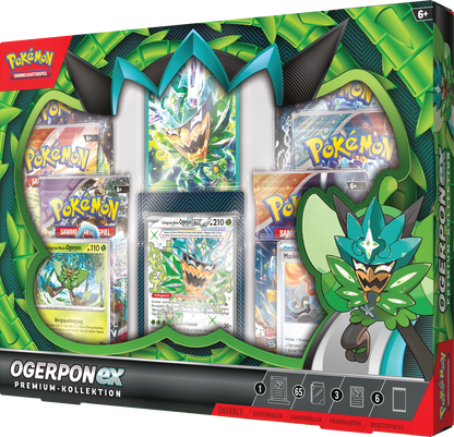 Pokémon: Ogerpon ex - premium collection - DE