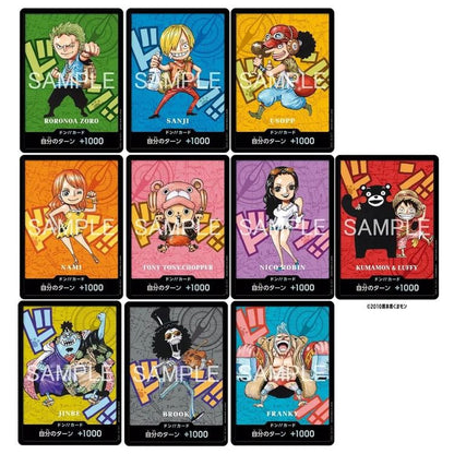 One Piece: Kumamoto Reconstruction Project - Card Set - JPN