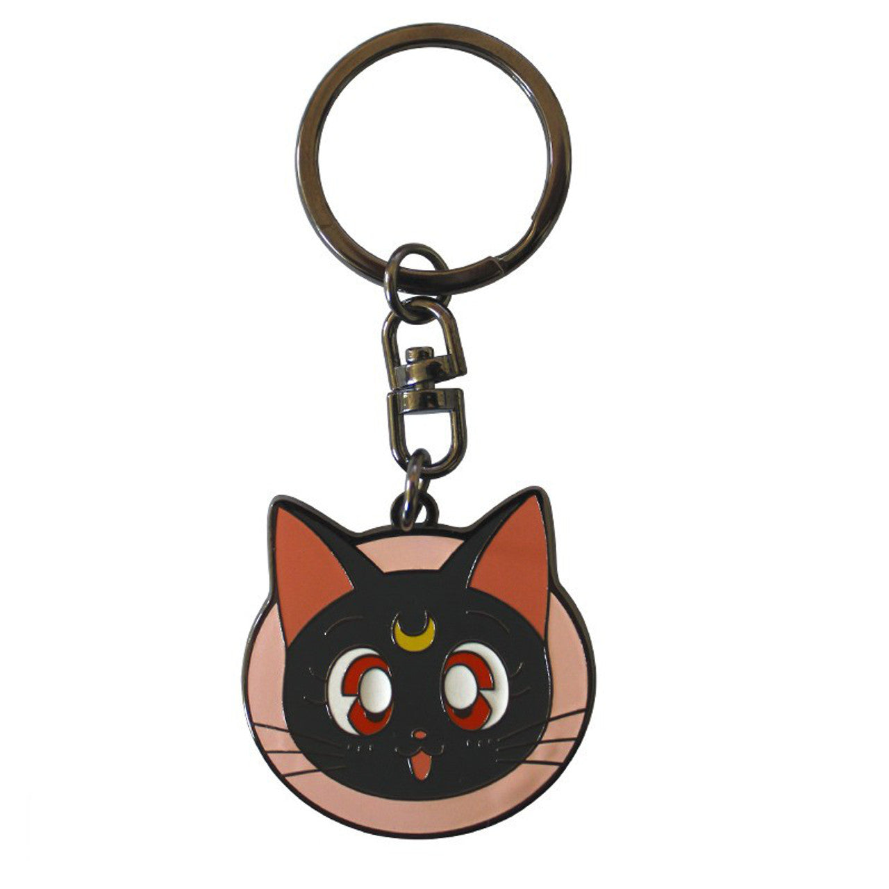 Sailor Moon: Schlüsselanhänger – Luna – Metall/Kunststoff