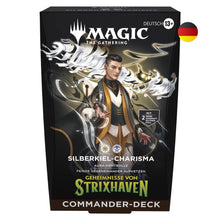 Magic: The Gathering: Geheimnisse von Strixhaven – Silberkiel Charisma – Commander Deck – DE