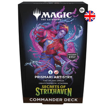 Magic: The Gathering: Secrets of Strixhaven – Prismari Artistry – Commander Deck – EN