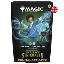Magic: The Gathering: Secrets of Strixhaven – Quandrix Unlimited – Commander Deck – EN