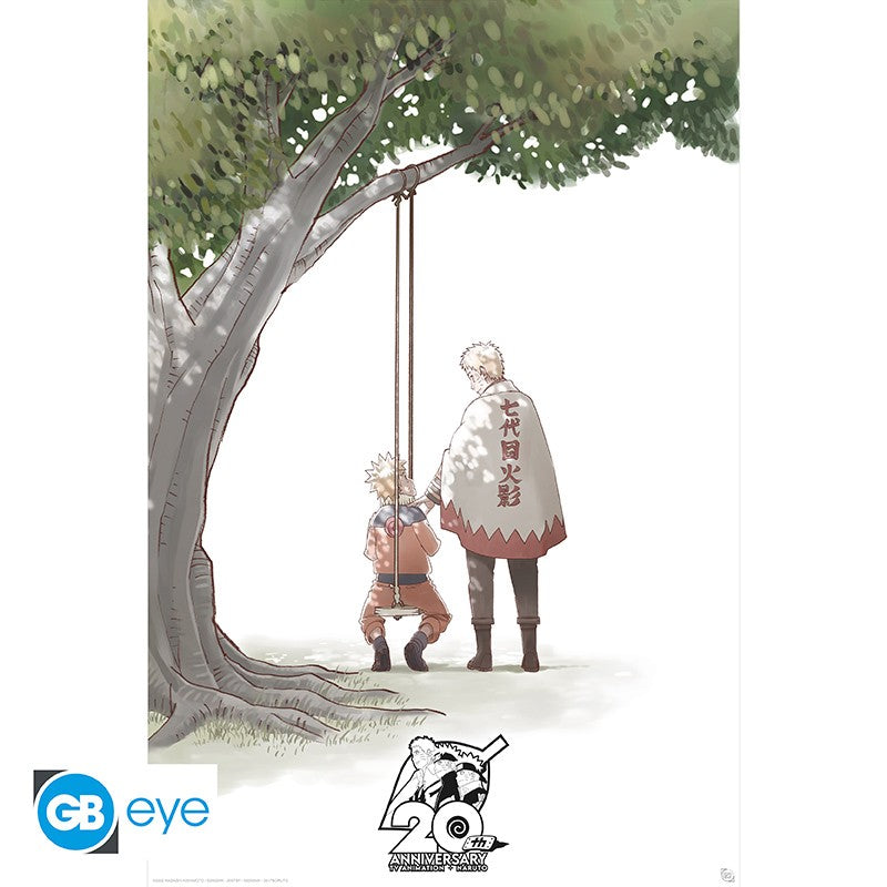 Naruto Shippuden: Poster – 20 Anniversary – 91,5 × 61 cm