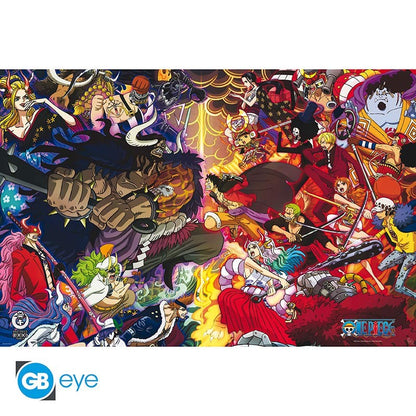 One Piece: Poster – 1000 Logs Combat Final – 91,5 × 61 cm