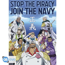 One Piece: Poster – Marine – 52 × 38 cm
