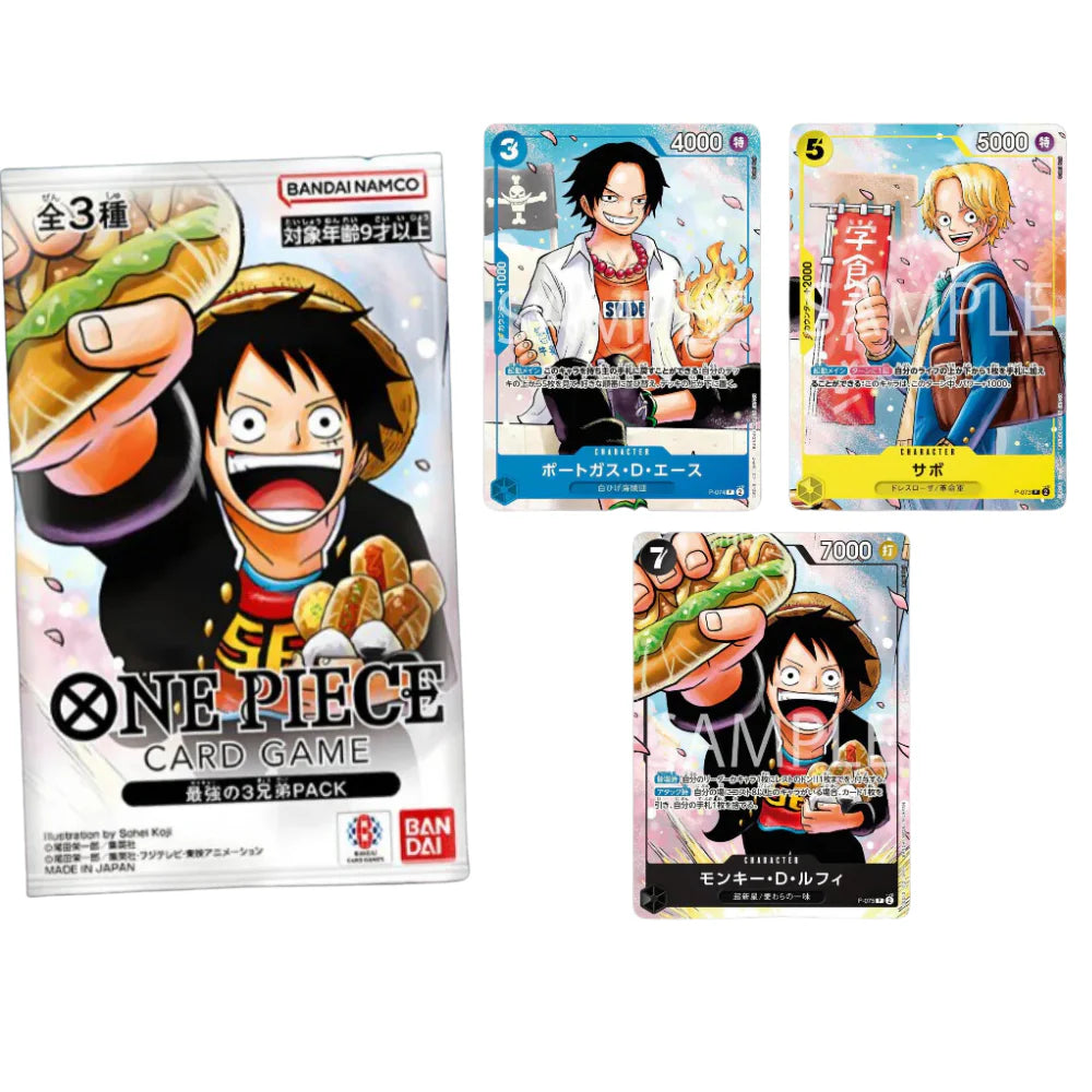 One Piece: The Strongest Three Brothers Set