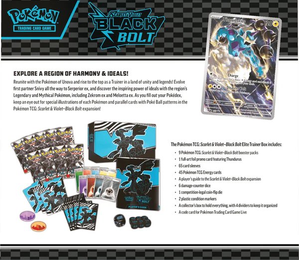 Pokémon: Schwarze Blitze - Elite Trainer Box - DE