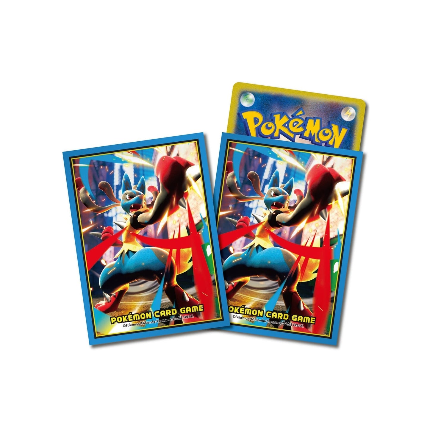 Pokémon: Card Sleeves – Mega Lucario – Pokémon Center Original