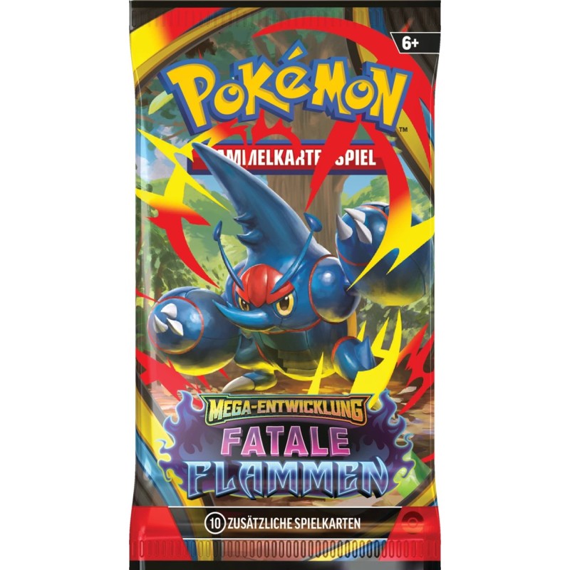 Pokémon: Fatale Flammen (ME02) – Booster – DE