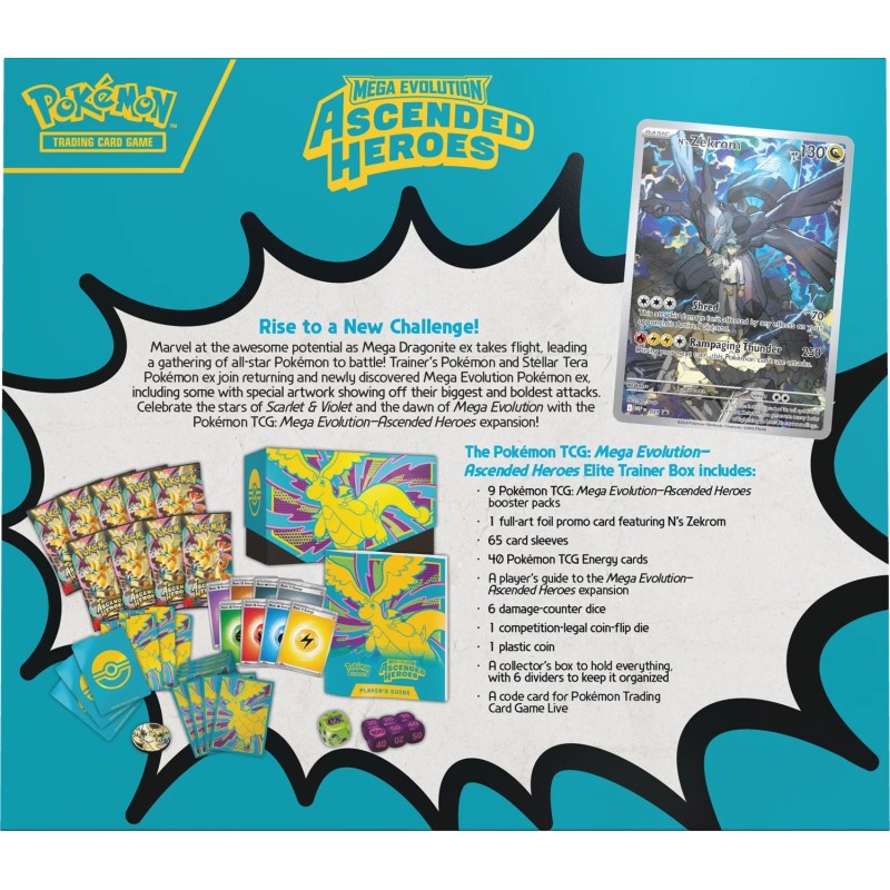 Pokémon: Ascended Heroes – Elite Trainer Box – EN