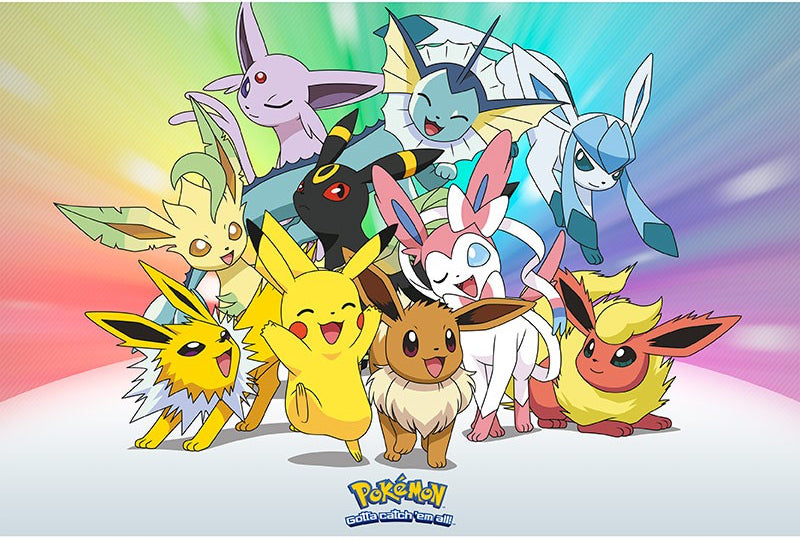 Pokémon: Poster – Evoli – 91,5 × 61 cm