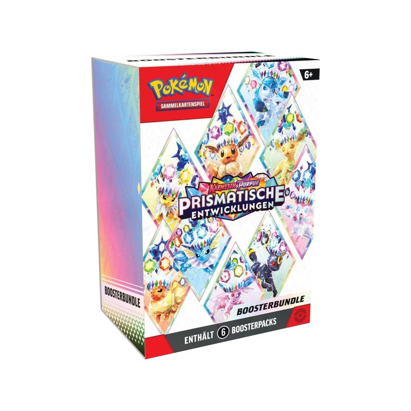 Pokémon: Prismatische Entwicklungen – SV08.5 – Booster Bundle – DE