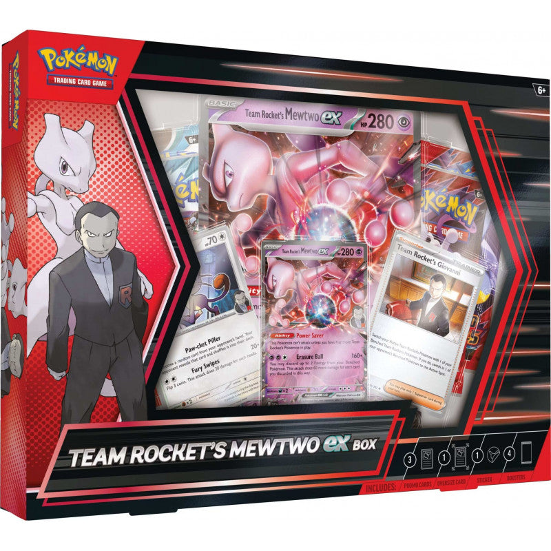 Pokémon: Team Rocket’s Mewtwo-ex Box – EN