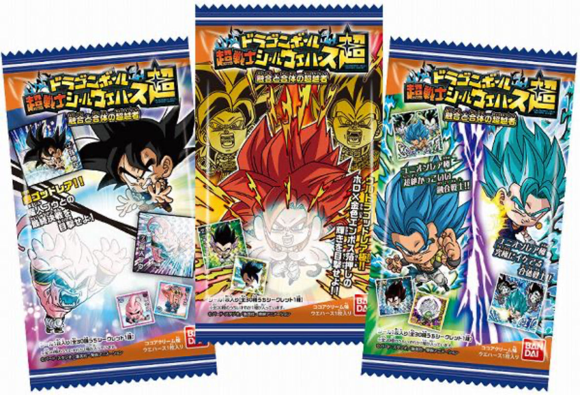 Dragon Ball: Wafer mit Sticker – Sammelpack