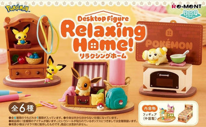 Pokémon: Desktop Relaxing Home! – Re-Ment – Blind Box