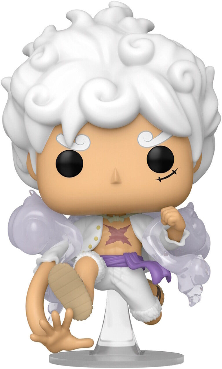 One Piece: Vinyl Figur – Luffy Gear Five – Glow Chase Edition – Funko POP! – 9 cm