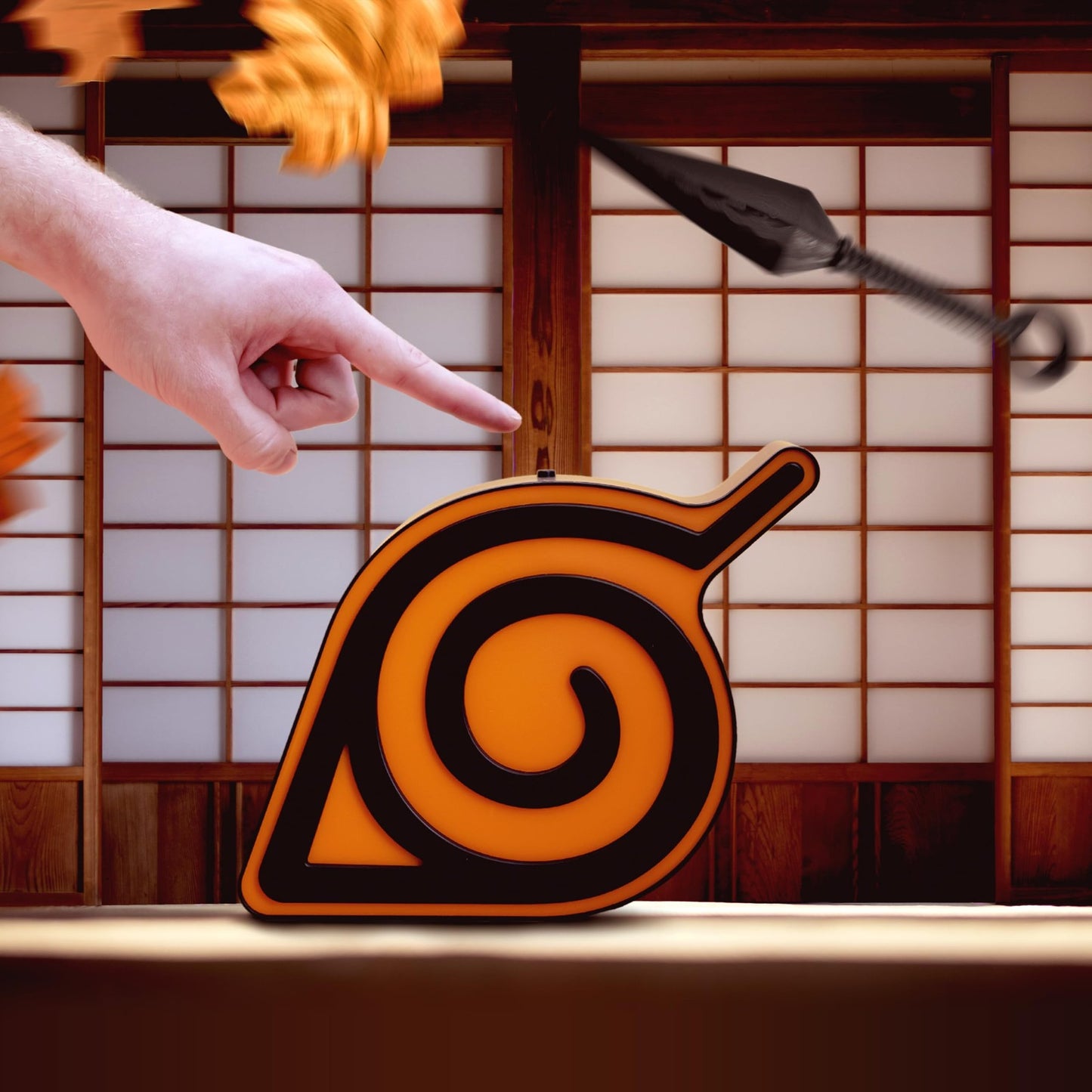 Naruto Shippuden: Desktop-Lampe – Konoha