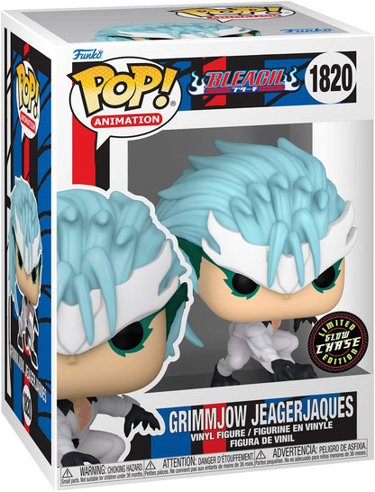Bleach: Vinyl Figur – Grimmjow Jeagerjaques – Glow Chase Edition – Funko POP! – 9 cm