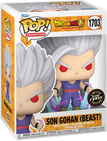 Dragon Ball Super: Vinyl Figur – Son Gohan (Beast) – Glow Chase Edition – Funko POP! – 9 cm