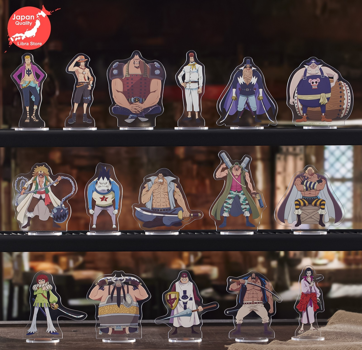 One Piece: Acryl Stand – Whitebeard Pirates – Ichiban Kuji – Blind Box