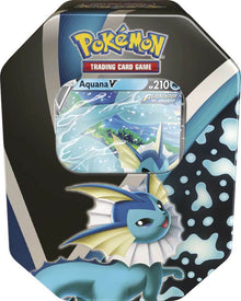 Pokémon: Eevee Evolutions Vaporeon V Tin – 2021 – Set – EN