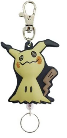 Pokémon: Schlüsselanhänger – Mimikyu – Rubber Reel