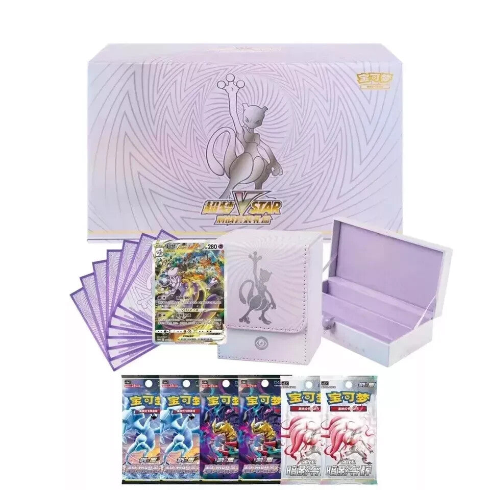 Pokémon: Mewtwo VSTAR – 2024 Exclusive Collection Set – Gift Box – CN