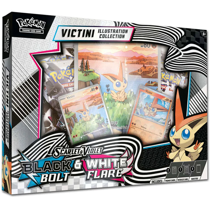 Pokémon: Black Bolt & White Flare – Unova Victini Illustration Collection – EN