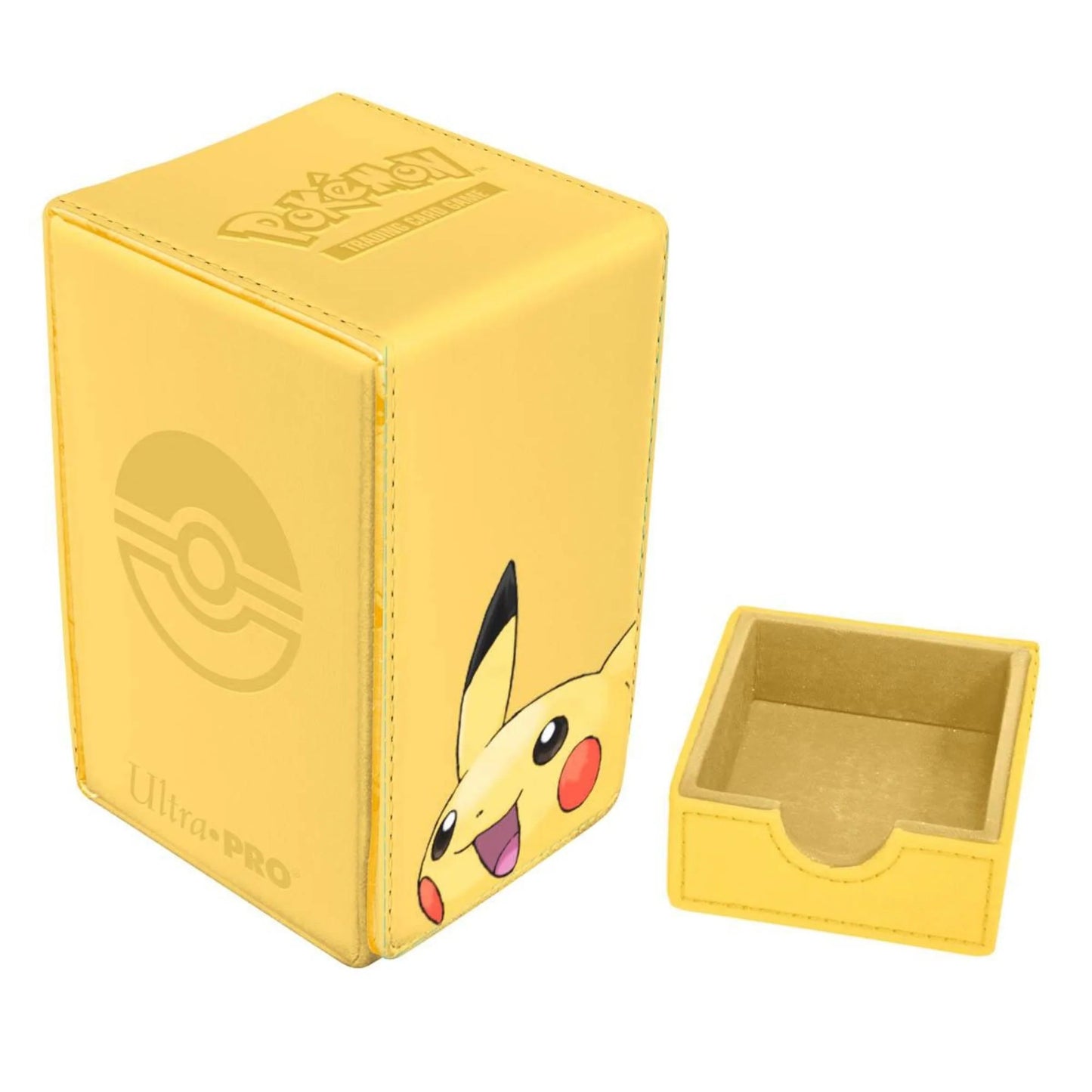 Ultra Pro: Pokémon TCG – Alcove Tower Deck Box – Pikachu Edition 2025