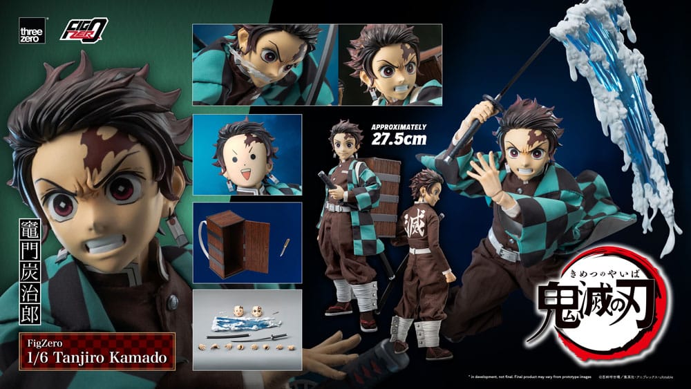 Demon Slayer: Tanjiro Kamado – FigZero Actionfigur – 27 cm