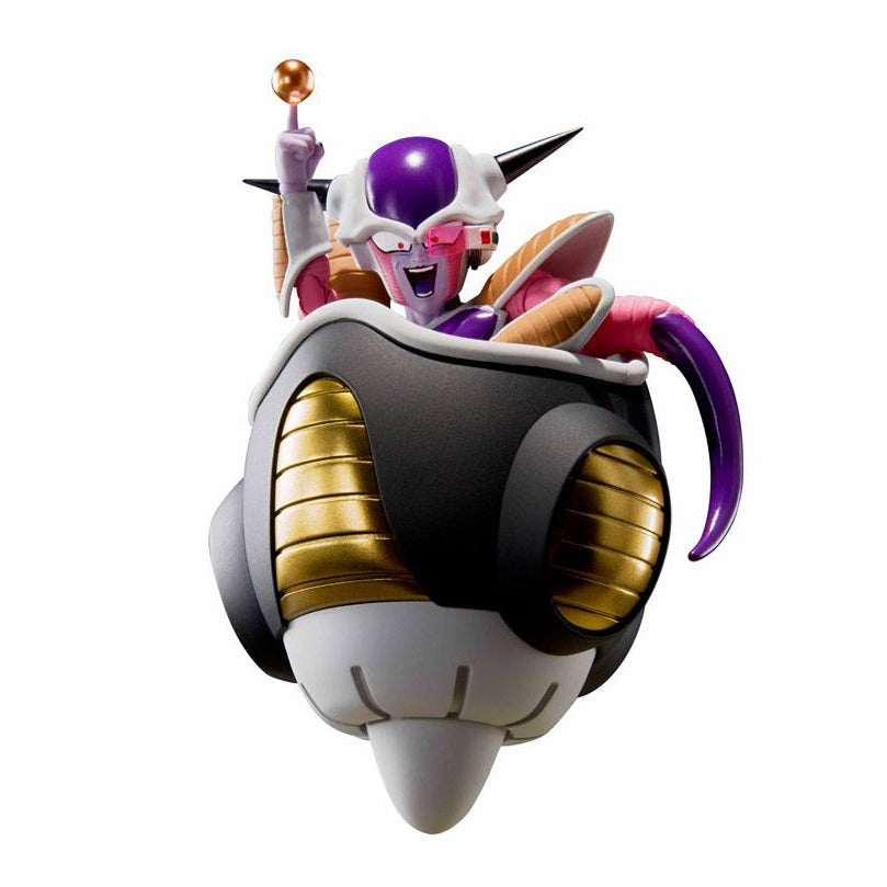 Dragon Ball Z: Figur - Frieza – S.H.Figuarts - First Form & Frieza Pod Set – 11 cm