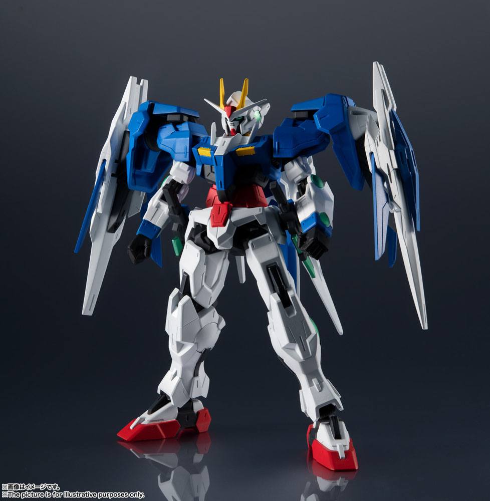 Mobile Suit Gundam Robot Spirits Actionfigur GN-0000+GNR-010 00 Raiser
