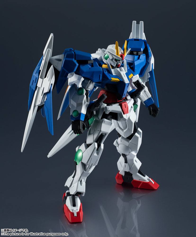 Mobile Suit Gundam Robot Spirits Actionfigur GN-0000+GNR-010 00 Raiser