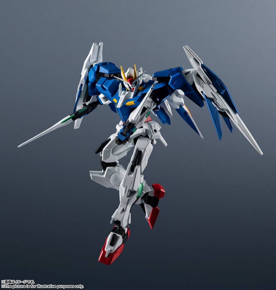 Mobile Suit Gundam Robot Spirits Actionfigur GN-0000+GNR-010 00 Raiser