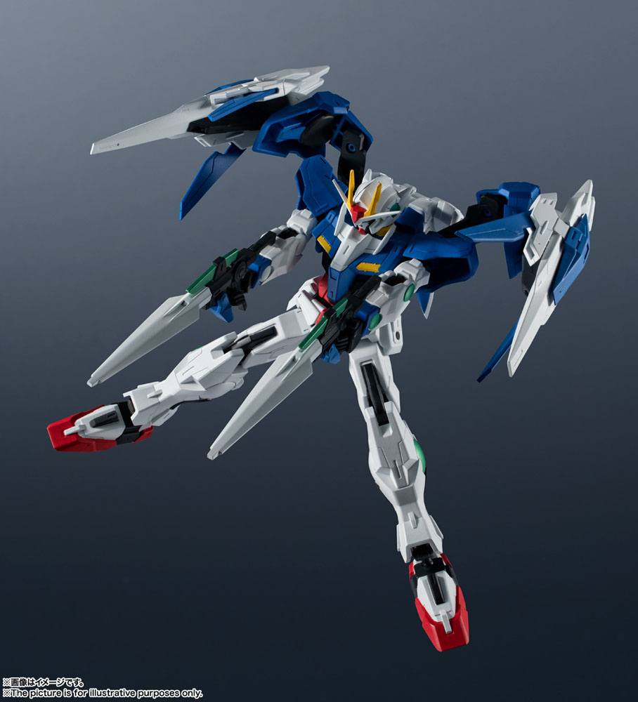 Mobile Suit Gundam Robot Spirits Actionfigur GN-0000+GNR-010 00 Raiser