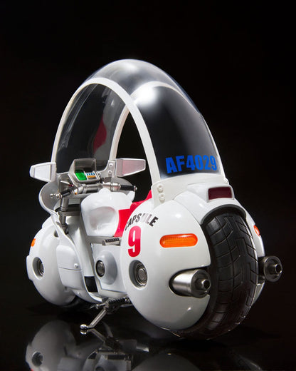 Dragon Ball: Bulma's Motorcycle Hoipoi Capsule No. 9 – S.H.Figuarts Fahrzeug mit Figur – 17 cm