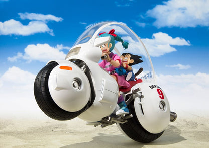 Dragon Ball: Bulma's Motorcycle Hoipoi Capsule No. 9 – S.H.Figuarts Fahrzeug mit Figur – 17 cm