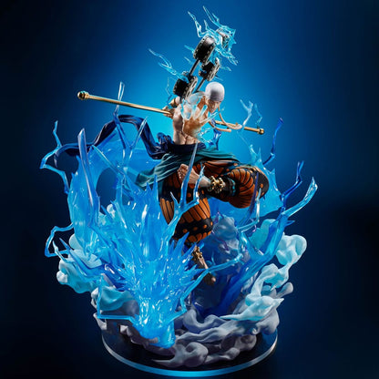 One Piece: Enel – FiguartsZERO Extra Battle PVC Statue -Sixty Million Volt Lightning Dragon– 32cm