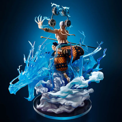 One Piece: Enel – FiguartsZERO Extra Battle PVC Statue -Sixty Million Volt Lightning Dragon– 32cm